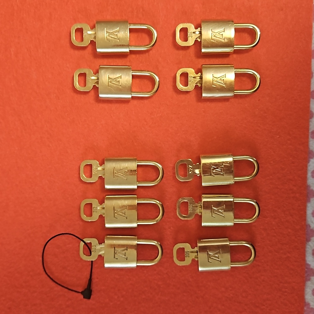 Authentic Louis Vuitton Locks with Keys Sold Separately